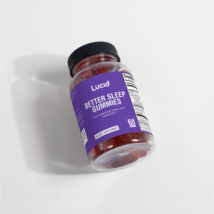 Lucid Vegan Sleep Well Gummies for Better Sleep - 60ct