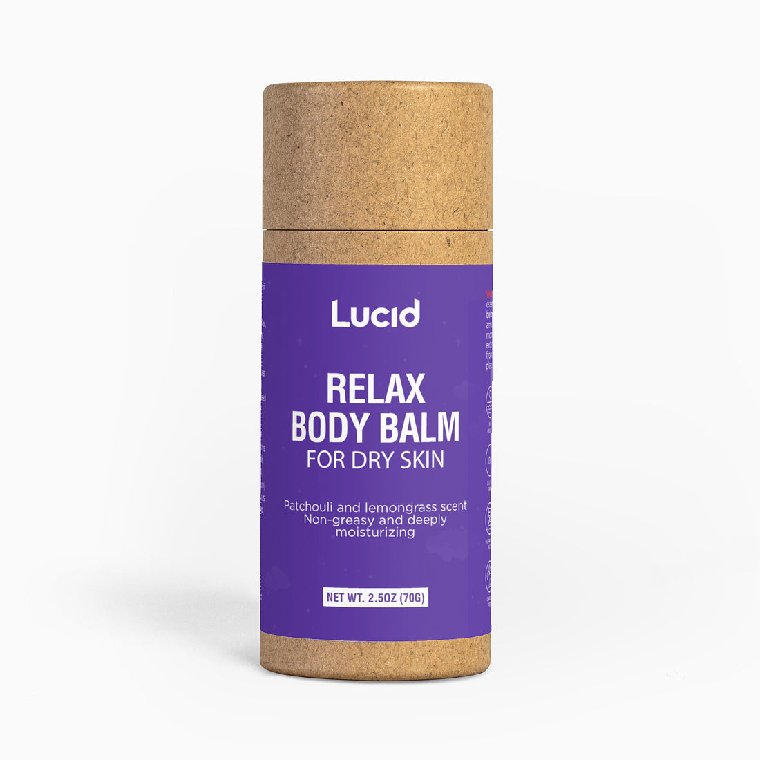 Lucid Vegan Relax Body Balm - 2.5oz